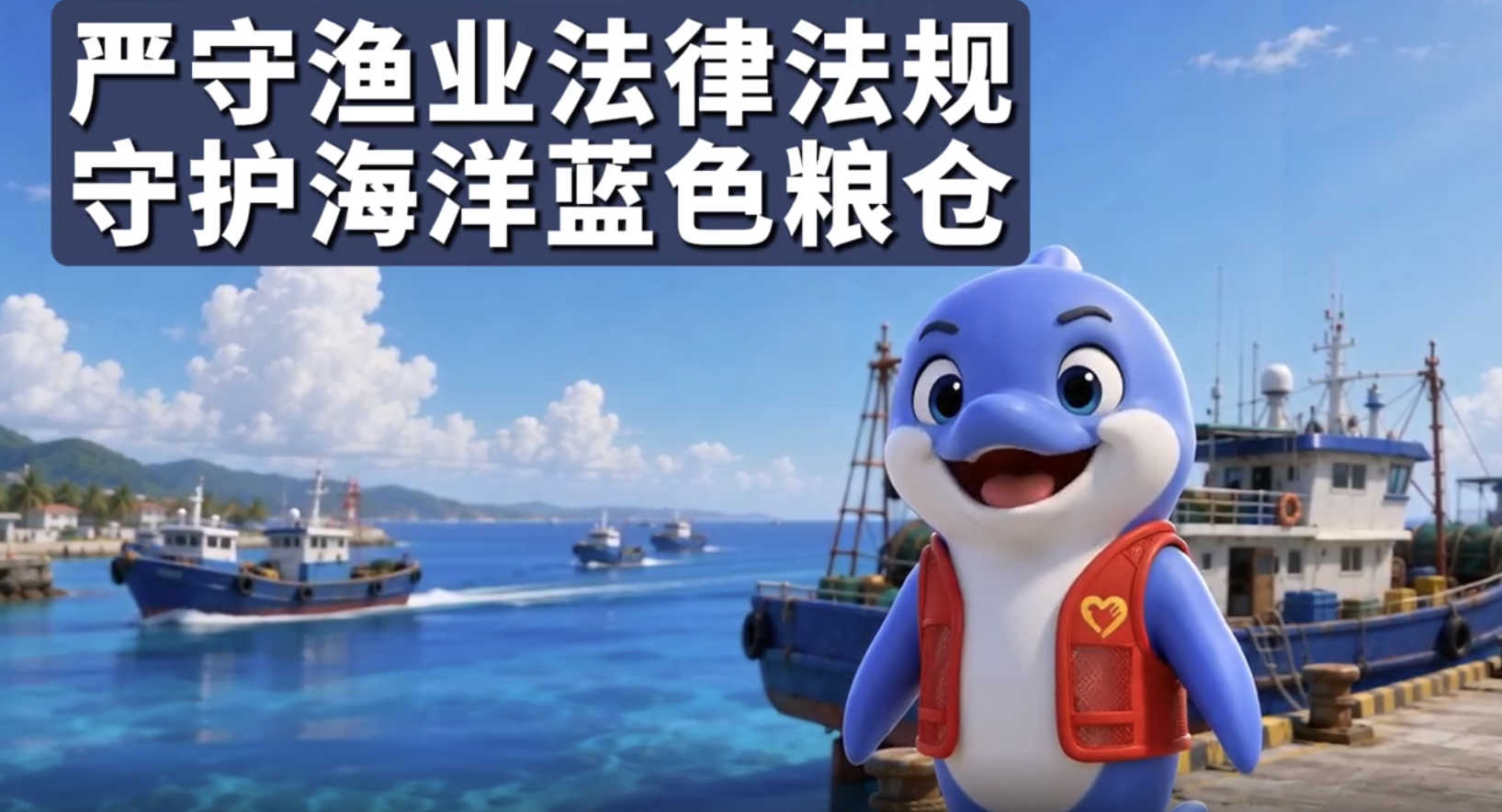 严守渔业法律法规 守护海洋蓝色粮仓