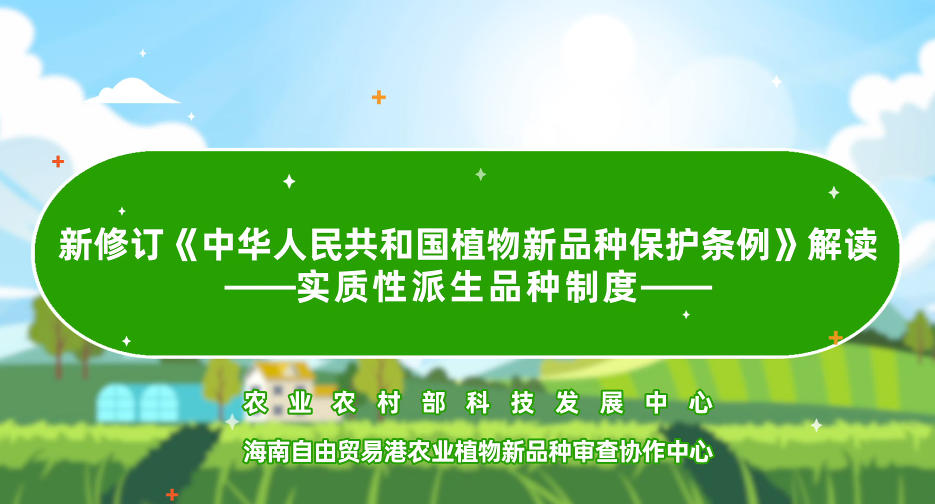 品种保护 | 新修订植物新品种保护条例解读